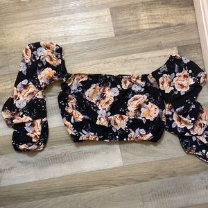 Crop top great for festival